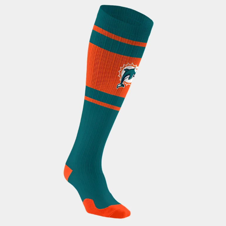 Pro Compression NFL Compression socks Miami Dolphins