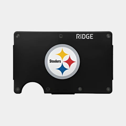 Ridge Anodized Wallet Pittsburgh Steelers