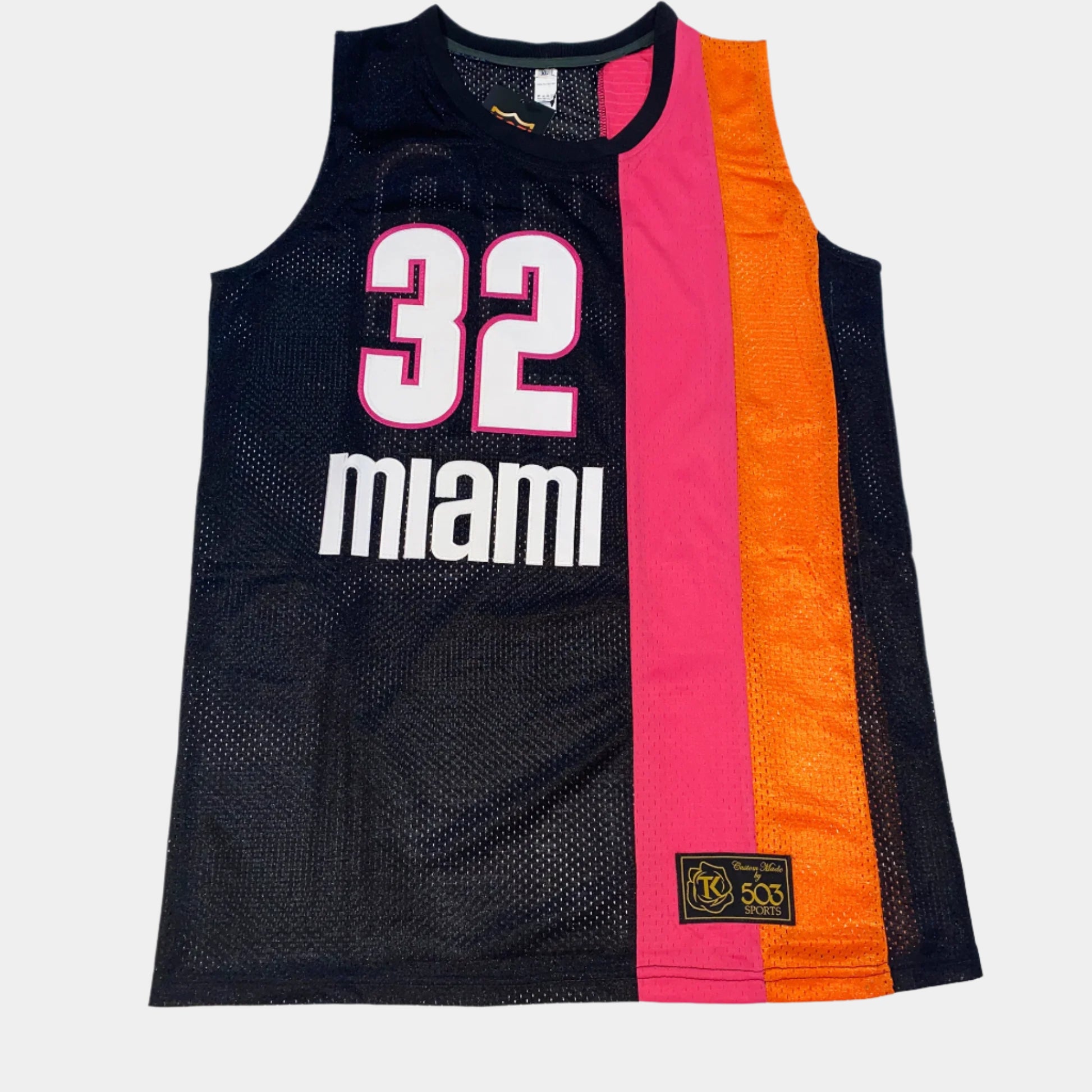 Royal Retros Miami 32 basketball jersey