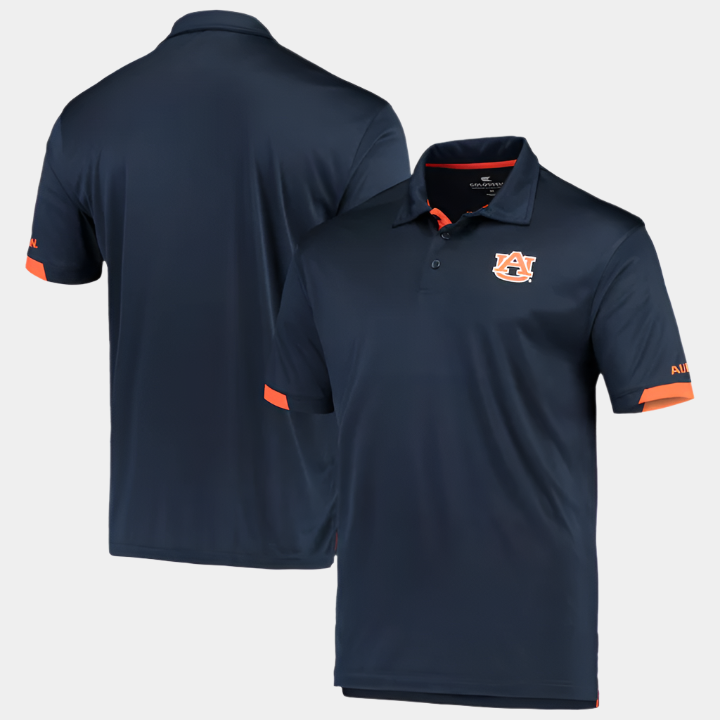 Men's Colosseum Lightweight Polo Auburn Tigers