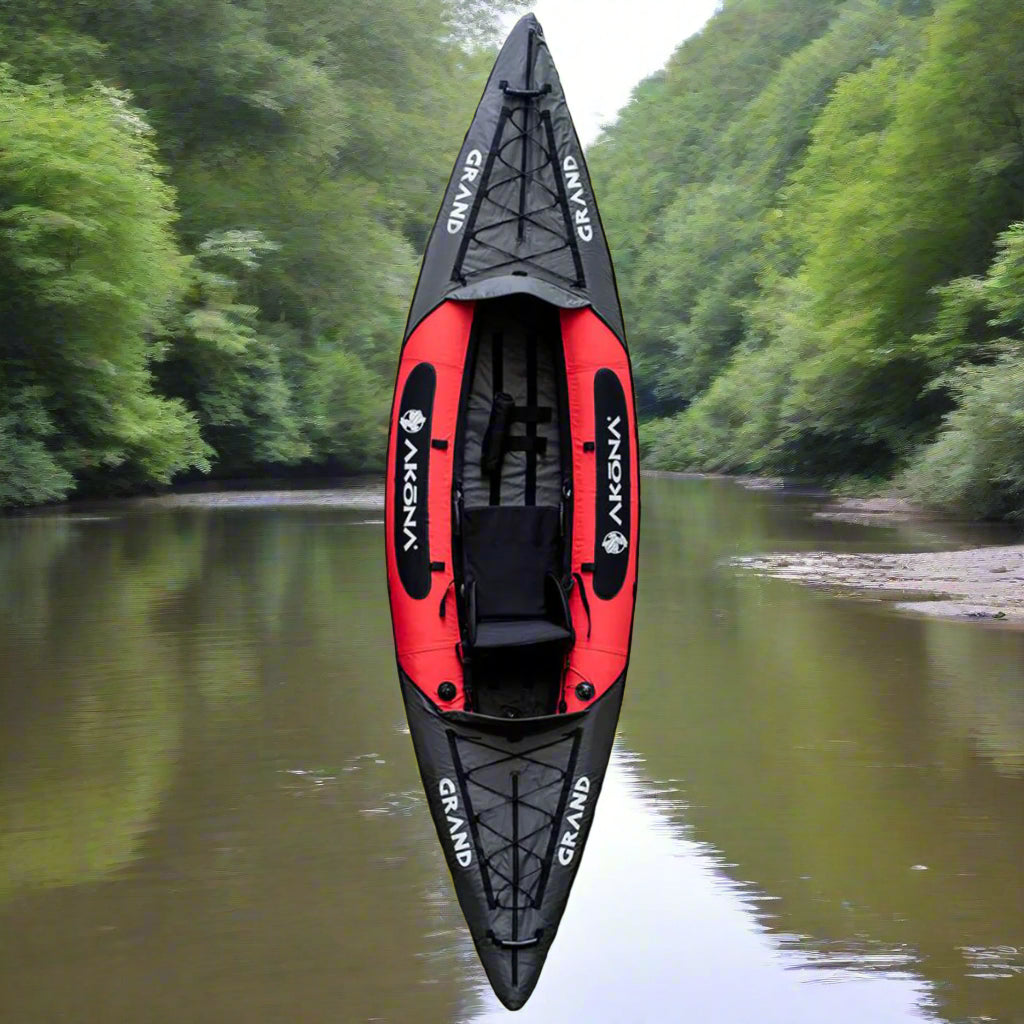 Akona Grand Inflatable 1-Person Kayak with Pump