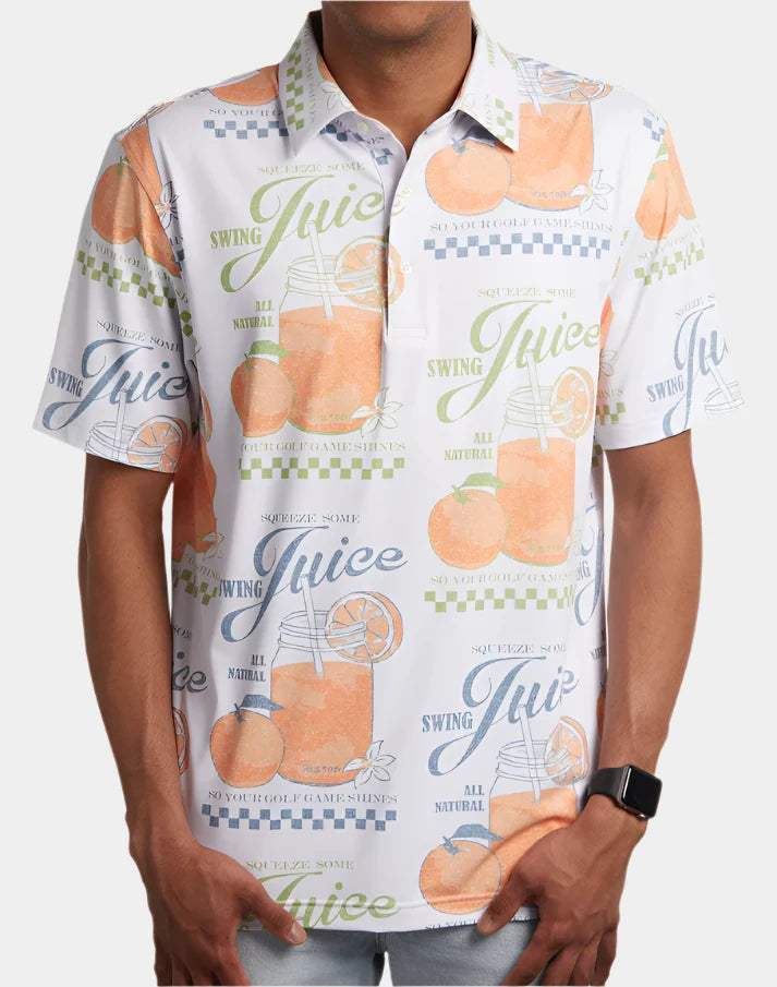 SwingJuice Golf men's polo