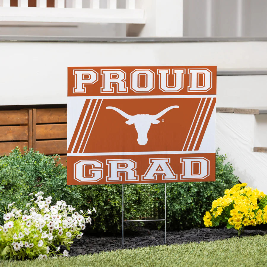 University of Texas Coroplast Yard Sign Graduate
