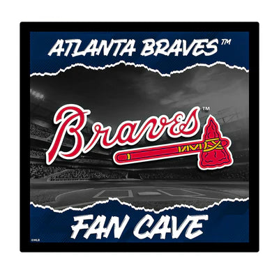 Team Sports America Atlanta Braves LED Wall Decore