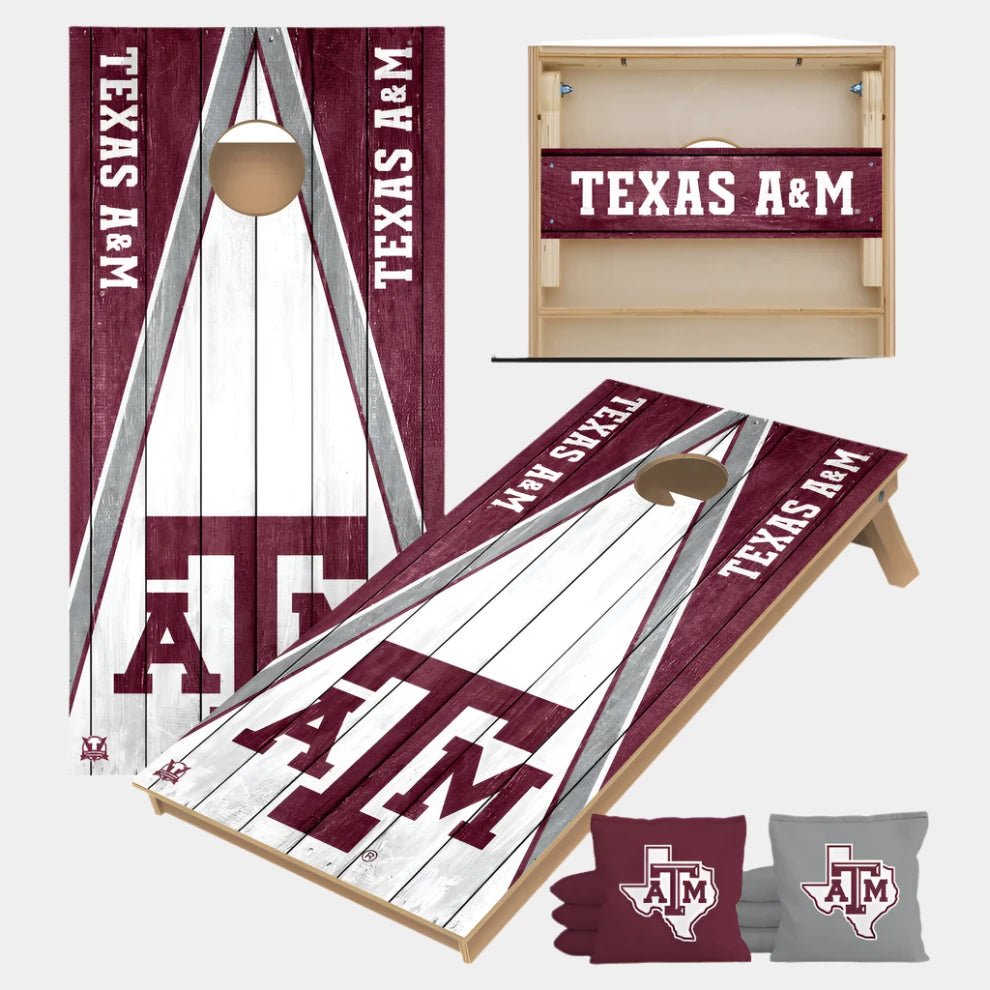 Victory Tailgate NFL MLB NHL NCAA Cornhole Sets Texas A&M Aggies