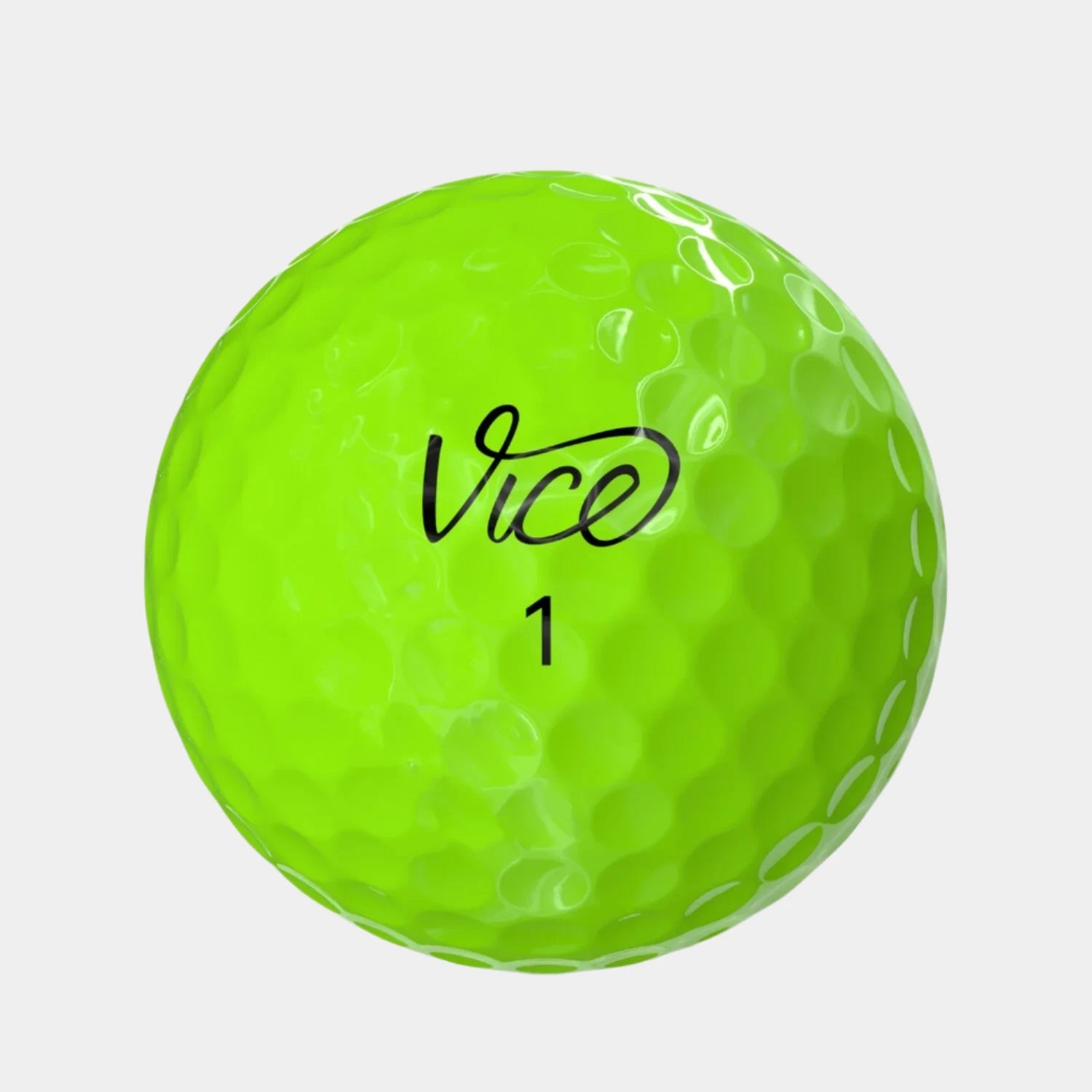 Vice Pro Plus Golf Balls Neon Lime