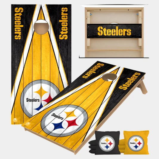 Victory Tailgate NFL 2x4 Cornhole Set Pittsburgh Steelers