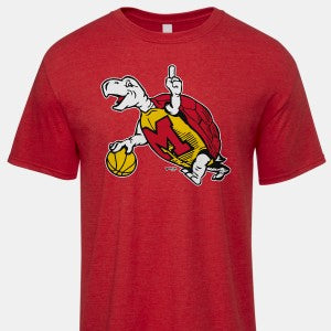 Vintage Brand NCAA College t-shirt Maryland Terrapins red