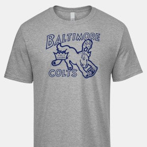 Vintage Brand t-shirt Baltimore Colts grey