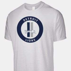 Vintage Brand t-shirt Detroit Lions white