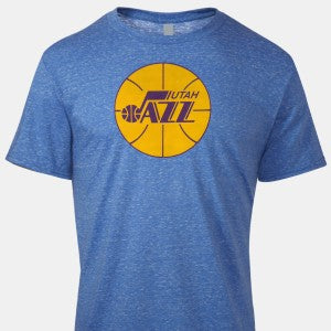 Vintage Brand NBA t-shirt Utah Jazz blue