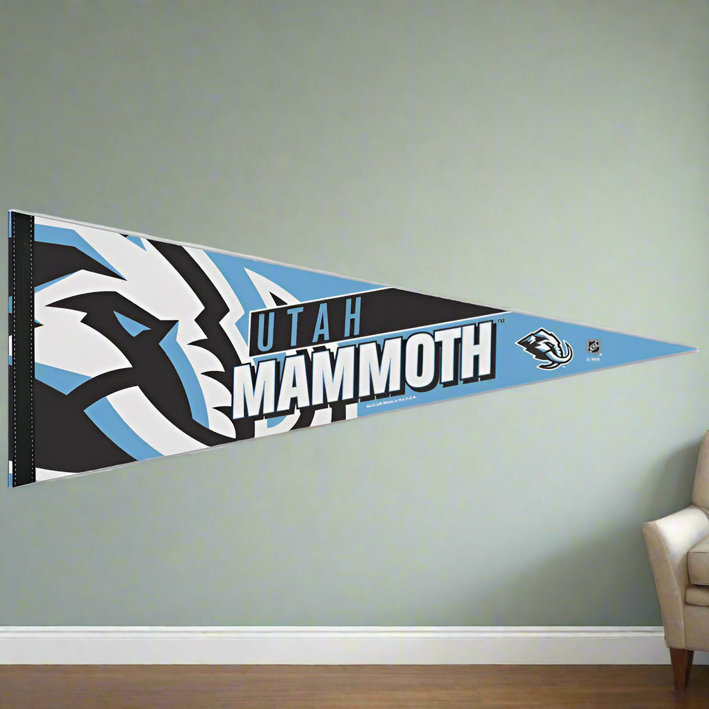 Utah Mammoth Premium Pennant 12" x 30"