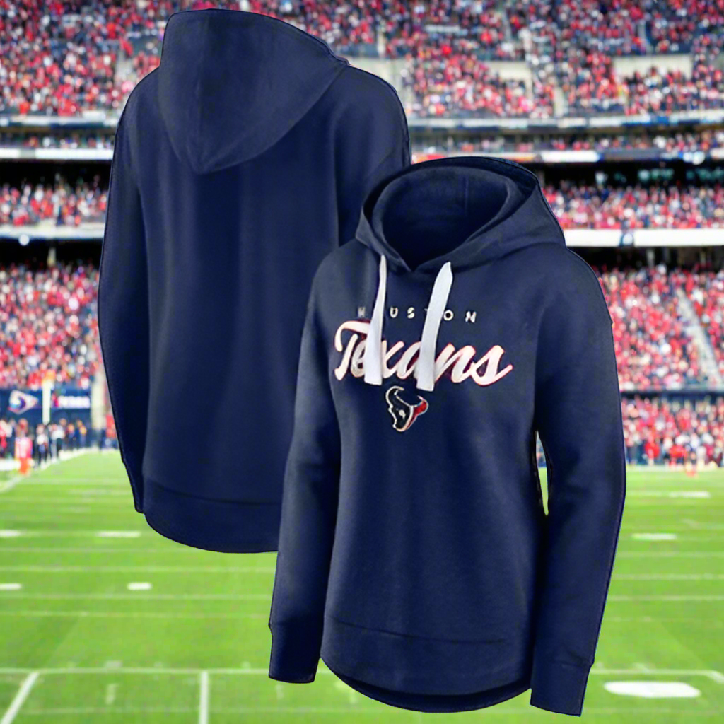 Houston Texans Women's Fanatics Heather Set To Fly Pullover Hoodie