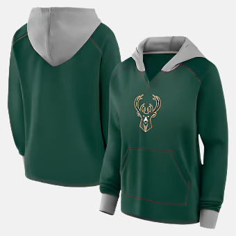 Milwaukee Bucks Women's Boom Pullover Hoodie