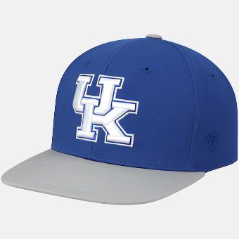 Youth Top of the World Maverick Snapback Adjustable Hat - Kentucky Wildcats