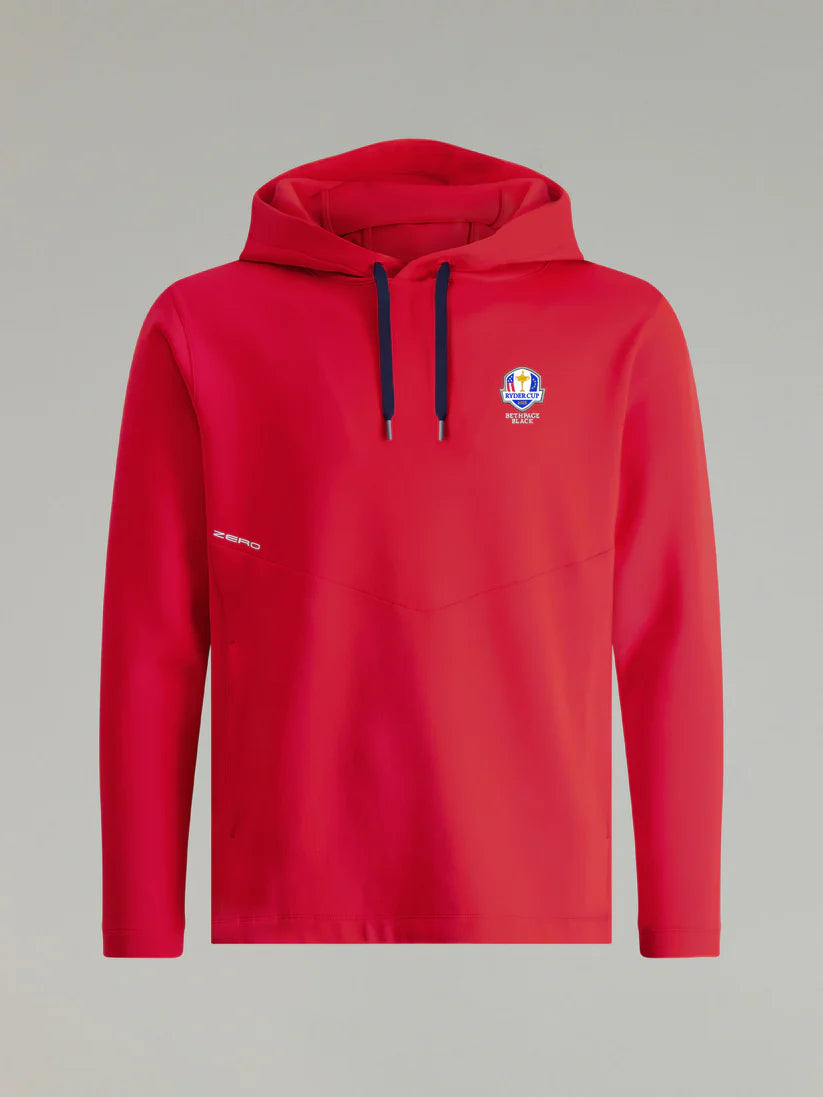 Zero Restriction Ryder Cup TKO hoodie true red