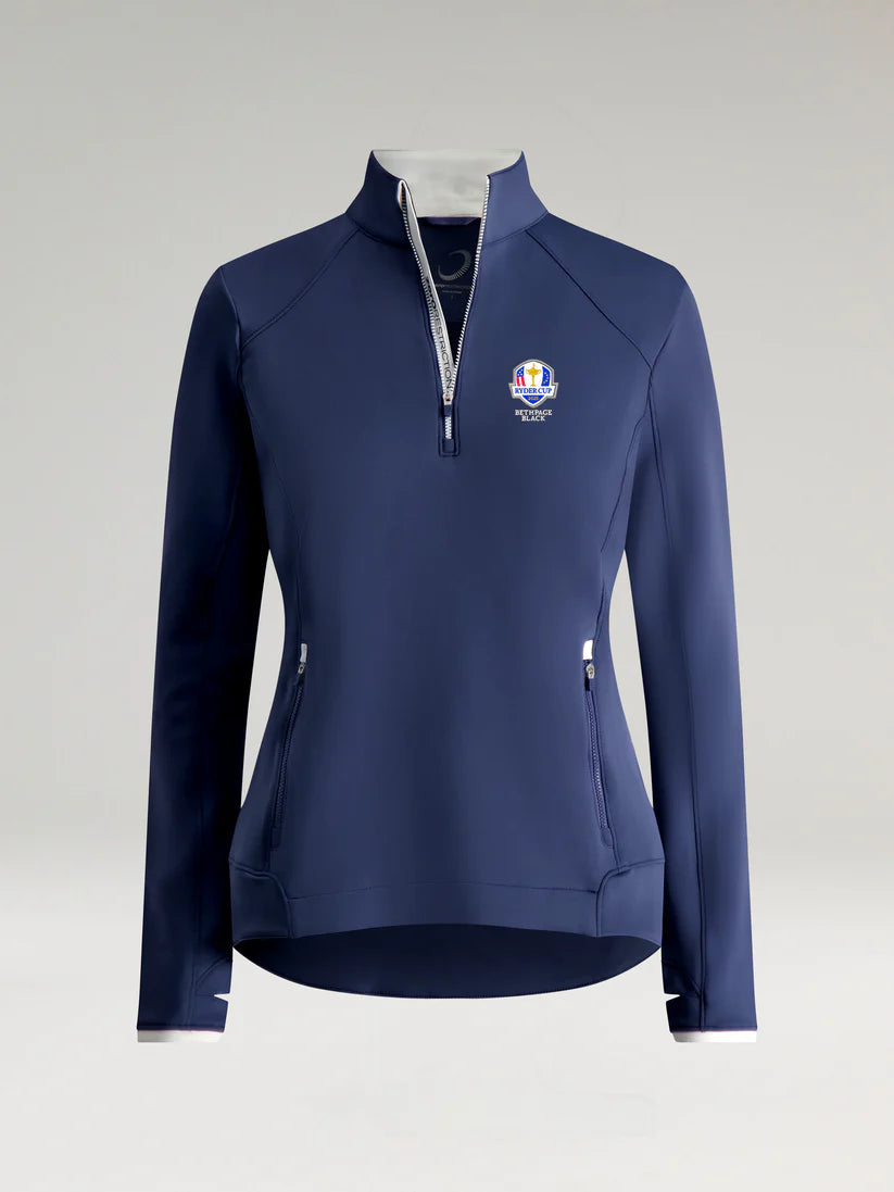 Zero Restriction women's sofia z500 pullover navy